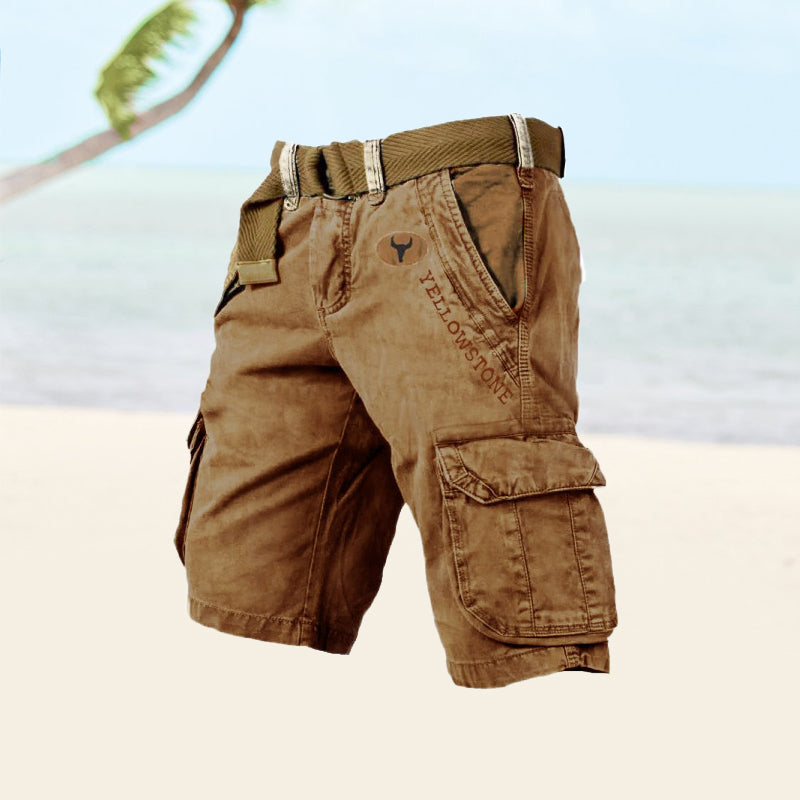 Sandsberg – Cargo-Shorts mit mehreren Taschen