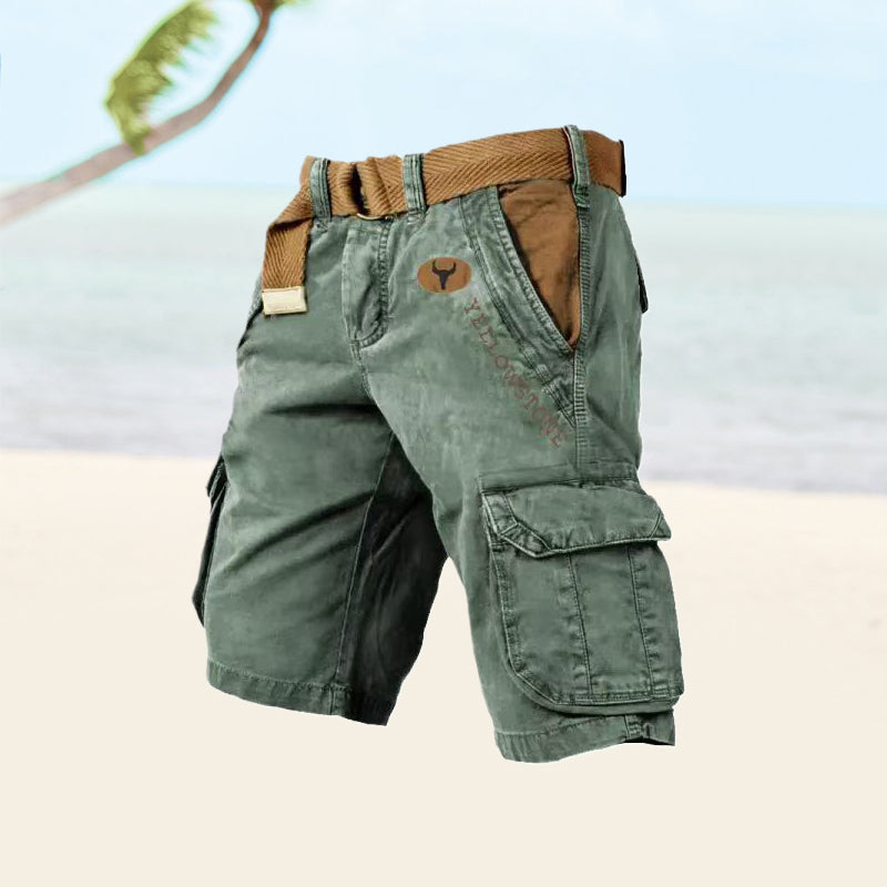 Sandsberg – Cargo-Shorts mit mehreren Taschen