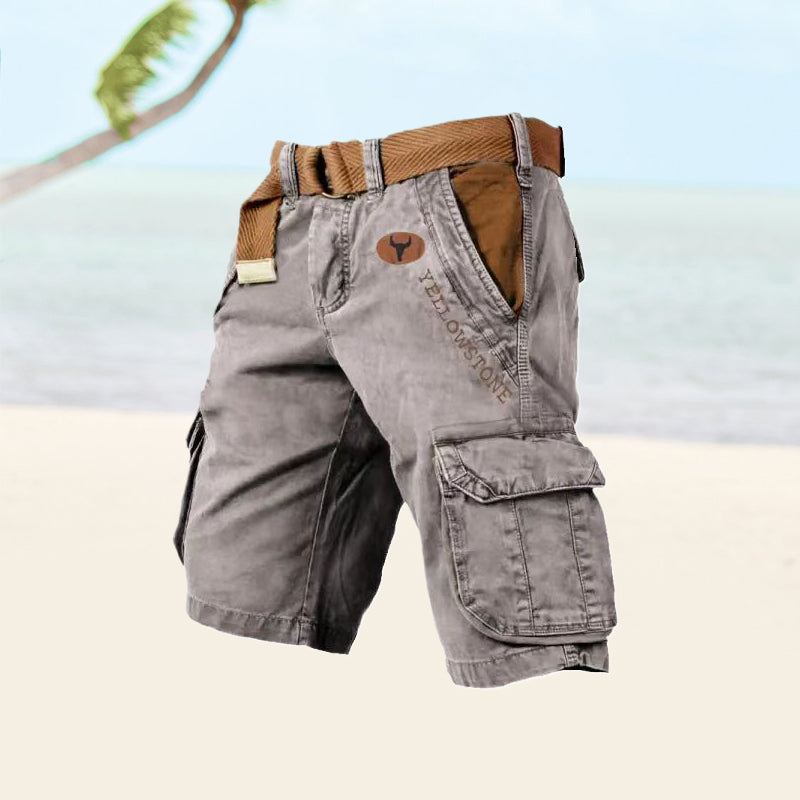 Sandsberg – Cargo-Shorts mit mehreren Taschen
