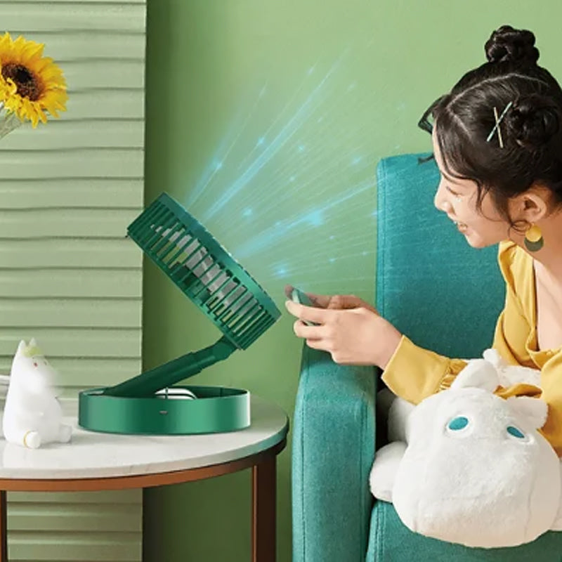 Klappbarer leiser elektrischer Desktop-USB-Lüfter