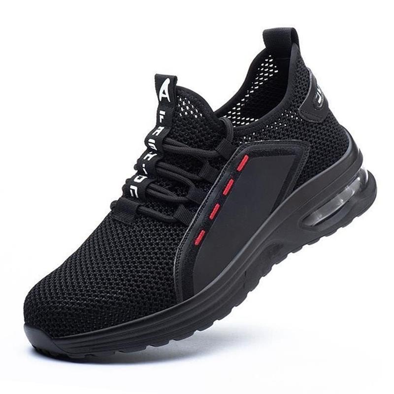 Ultraleichte, atmungsaktive, rutschfeste Arbeitsschuhe mit Stahlkappe