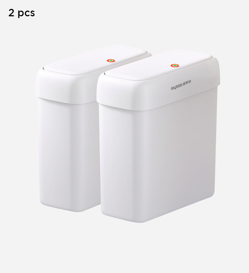 Sandsberg® Schmaler Badezimmer-Mülleimer mit Deckel Z39