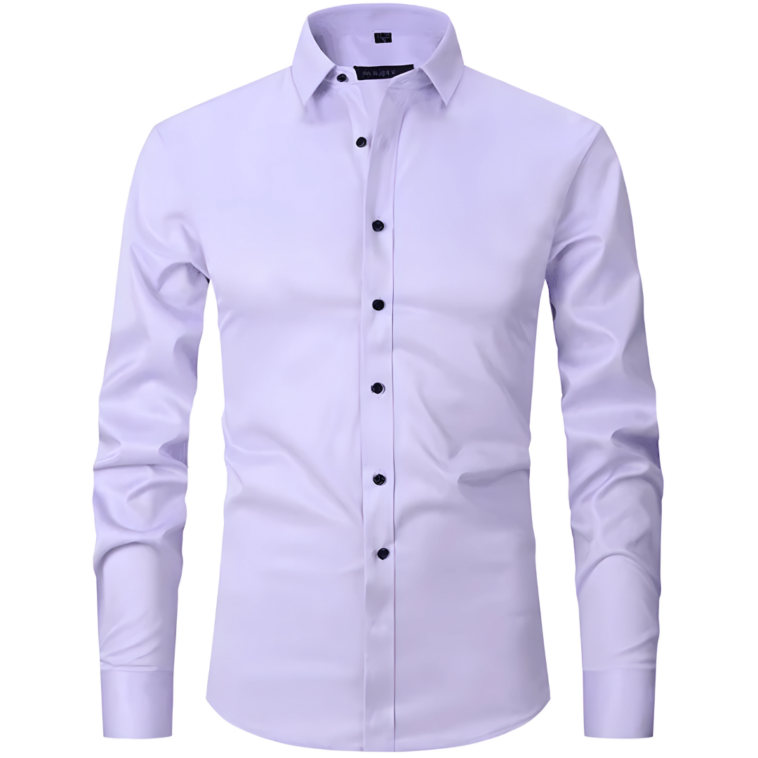 Sandsberg I Atmungsaktives, hoch elastisches Anti-Falten-Hemd