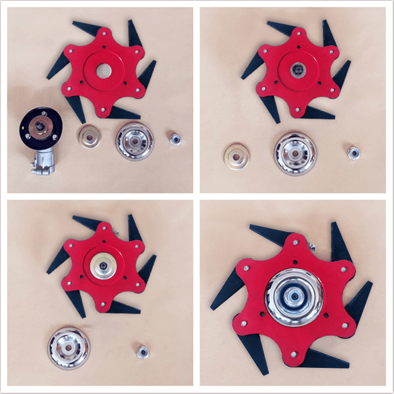 Yleinen 6-teräinen trimmeripää