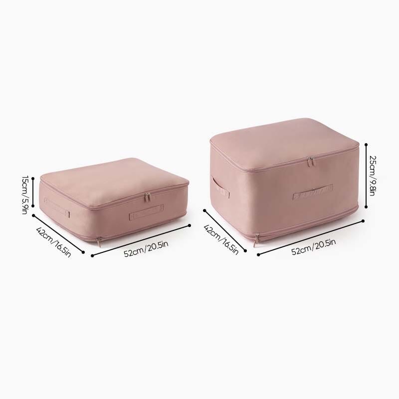 Extrem platzsparender, selbstkomprimierender Organizer