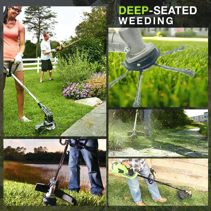 Grasschneidekopf aus Stahldraht