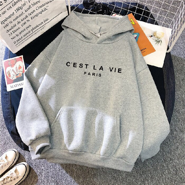 La Vie Hoodie | Bequemer Pullover für Damen