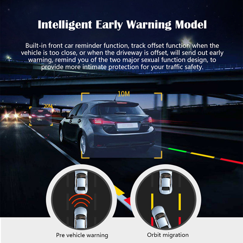 1080P HD Mini ADAS Dashcam mit 360° Drehfunktion