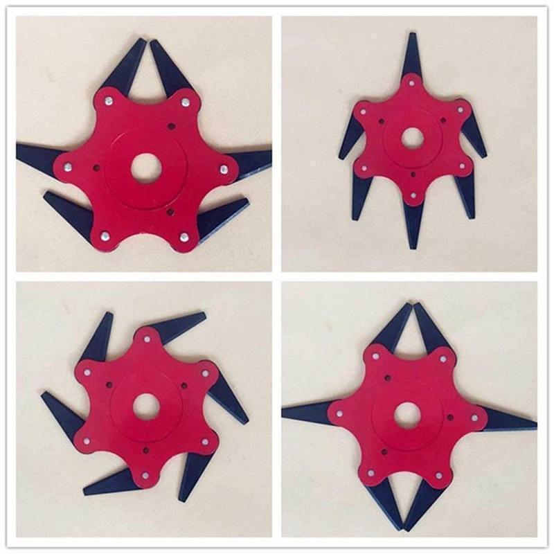 Yleinen 6-teräinen trimmeripää