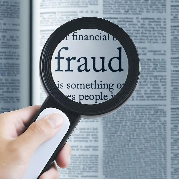 Optisches Vergrößerungsglas 30X Handheld Senioren Lesen Vergrößerung Zum Lesen