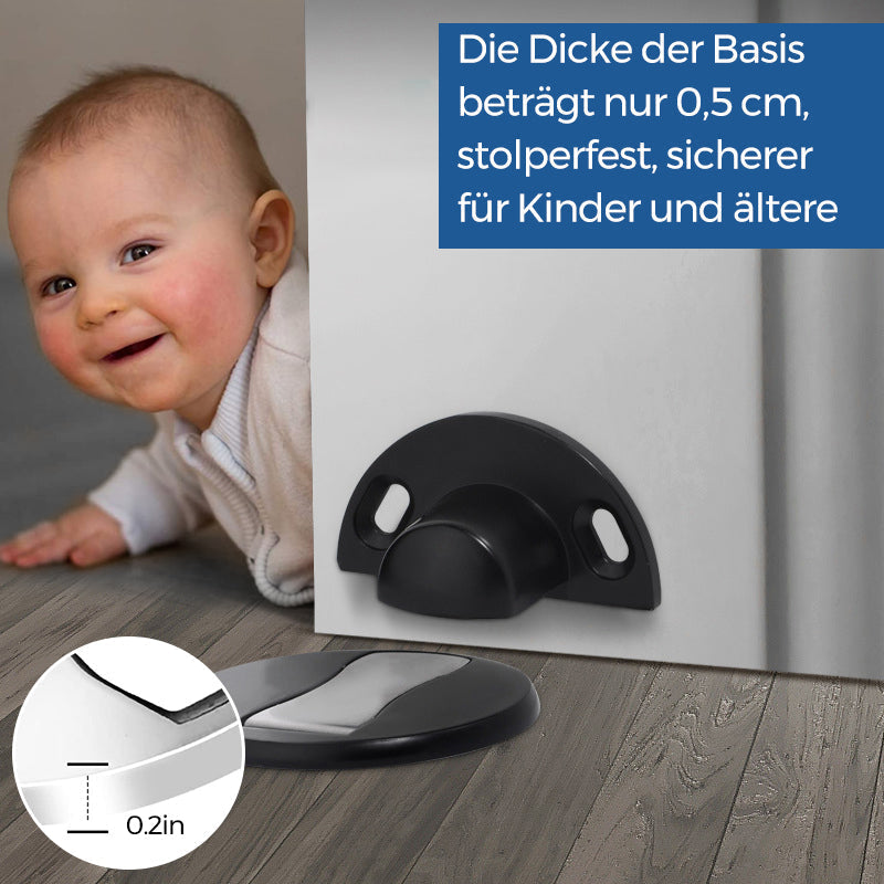 Unsichtbarer magnetischer Türstopper aus Edelstahl
