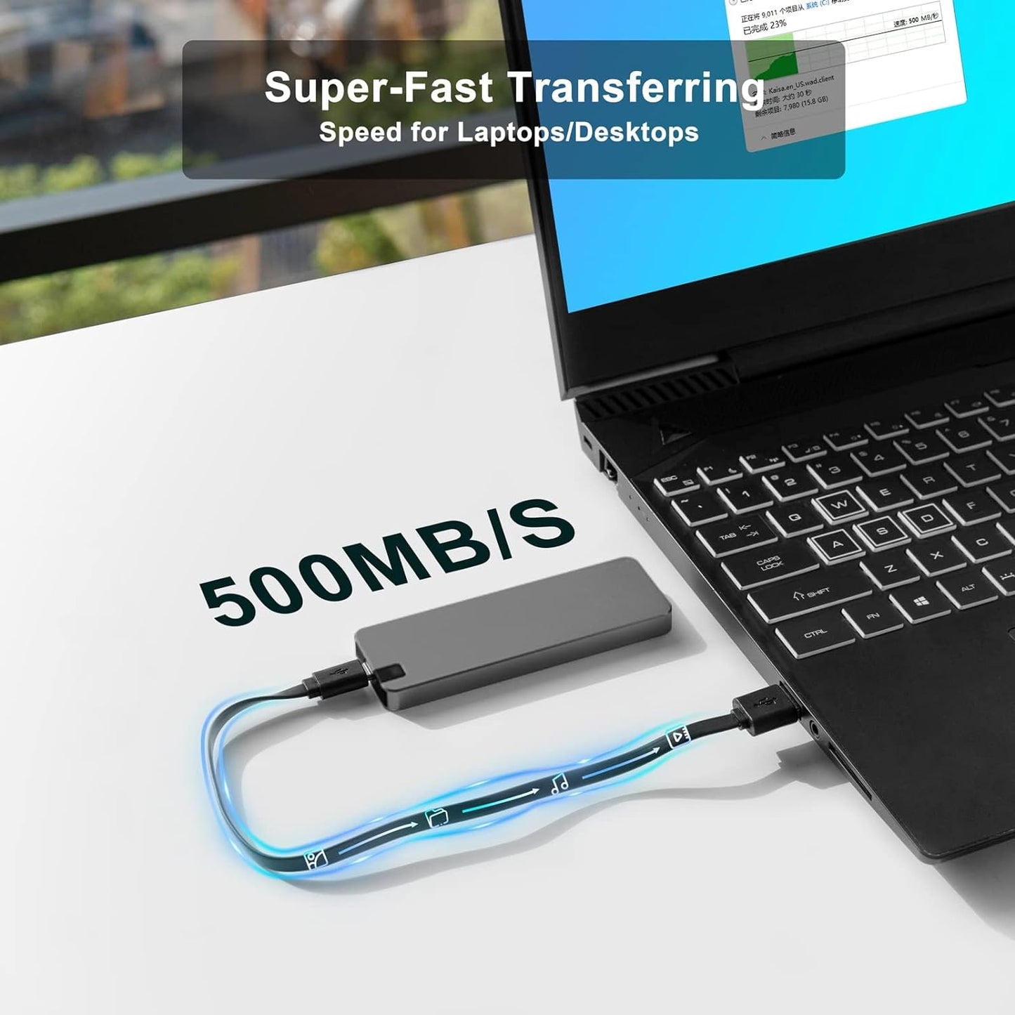 Sandsberg - Tragbares Festplattenlaufwerk