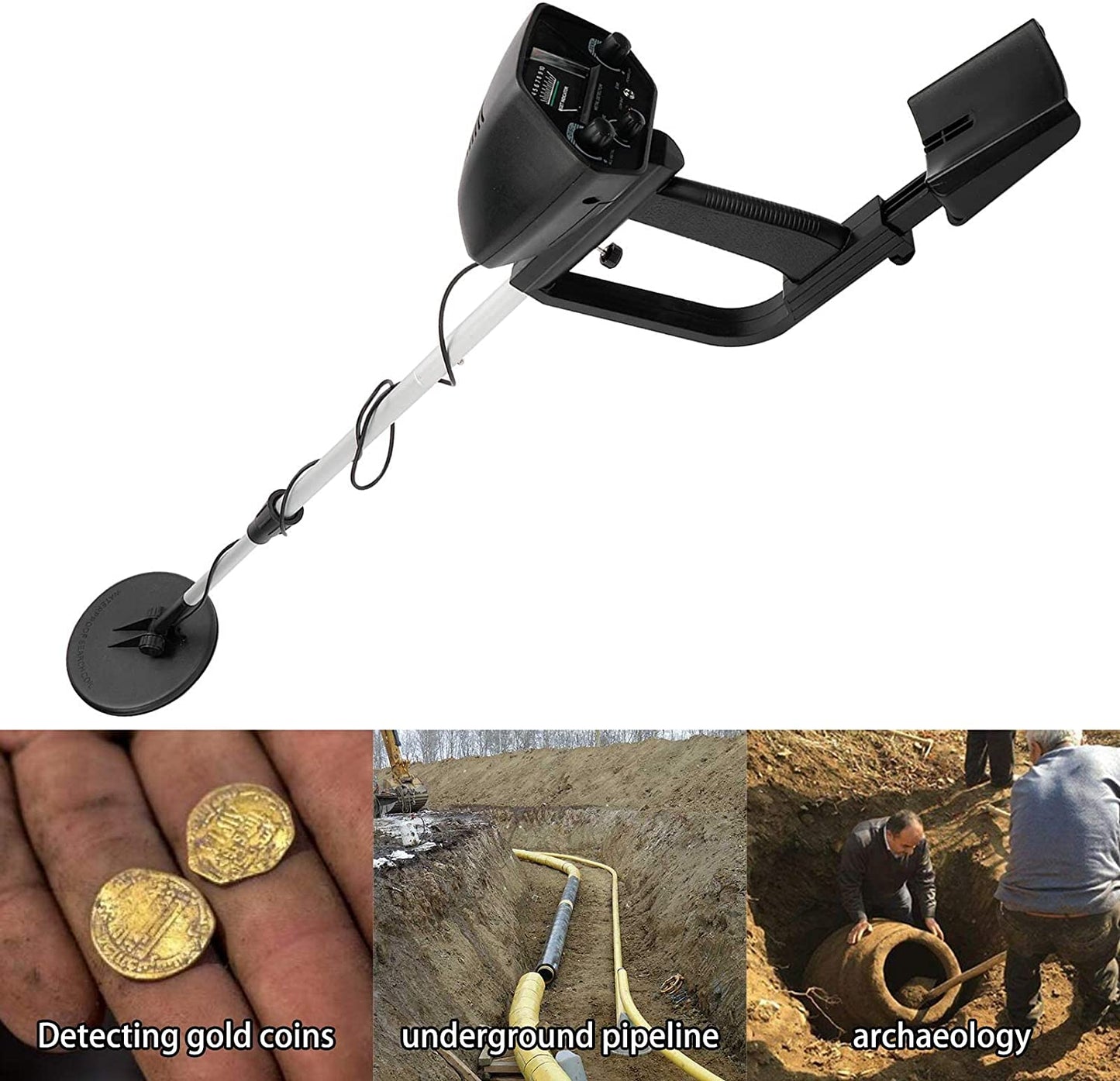 Wasserdichter Metalldetektor unterirdische Suchspule, hohe Genauigkeit