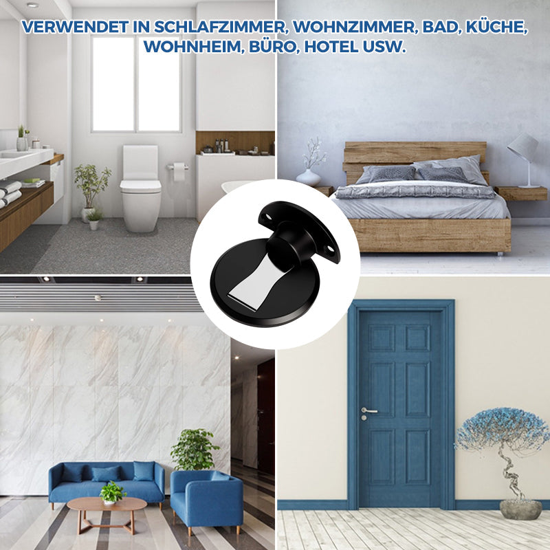 Unsichtbarer magnetischer Türstopper aus Edelstahl