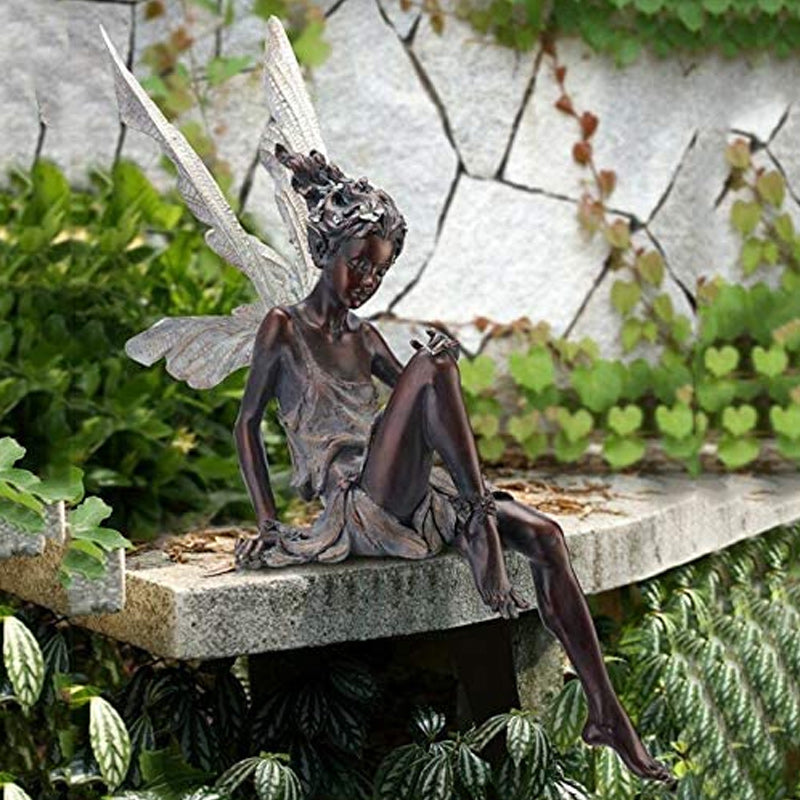 Sandsberg Sitzende Feen Garten Statue