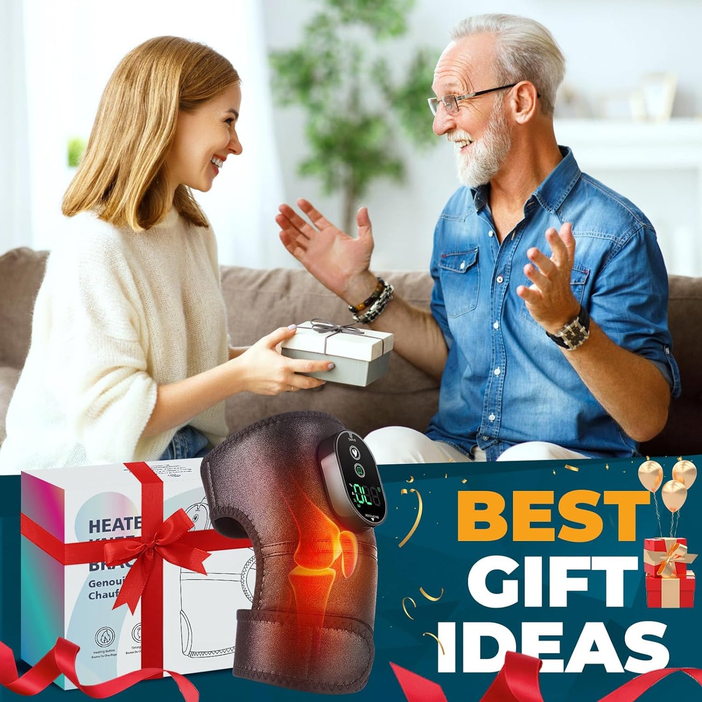 Sandsberg - Beheiztes Kniemassagegerät