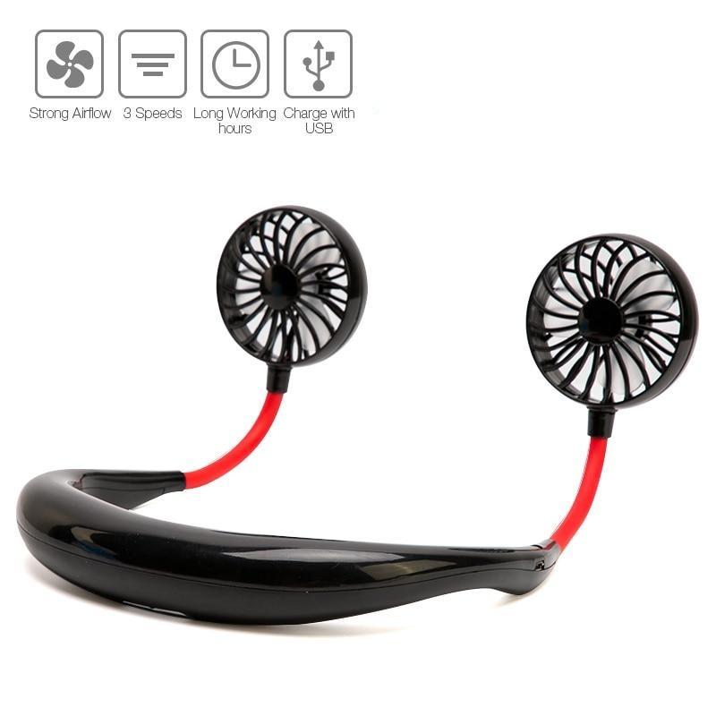 Sandsberg USB Nacken Ventilator