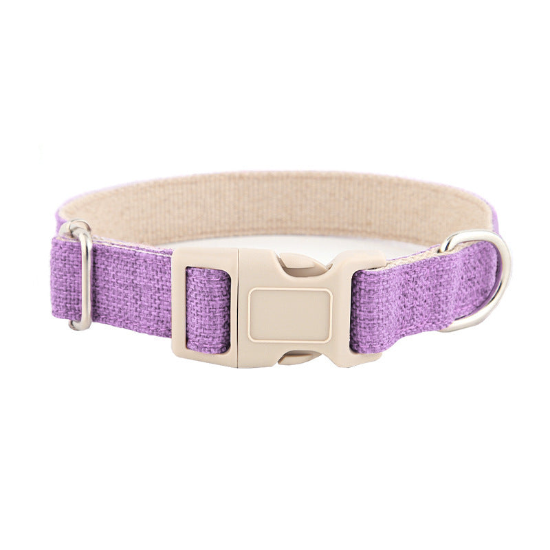 Sandsberg | Halsring aus reinem Hanf für große, mittlere und kleine Haustiere