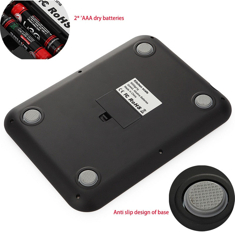 Wasserdichte Küchenwaage