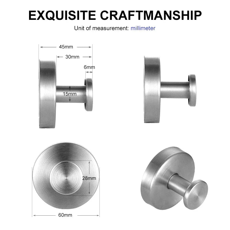 Saughaken – Sicher und vielseitig: Starker Metallhaken für jede Oberfläche