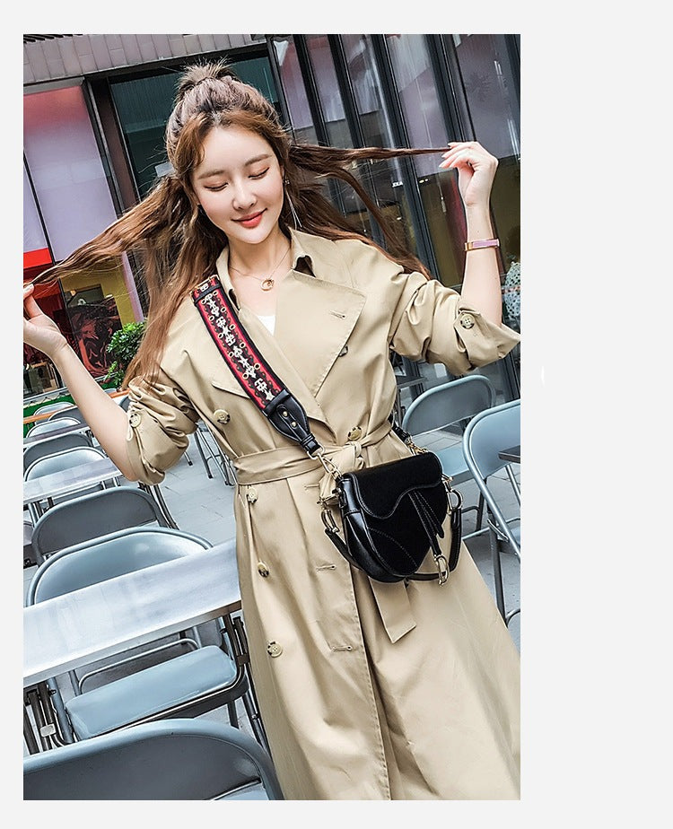 Sandsberg - luxuriöse Damen Umhängetasche - exklusive PU - Leder Satteltasche