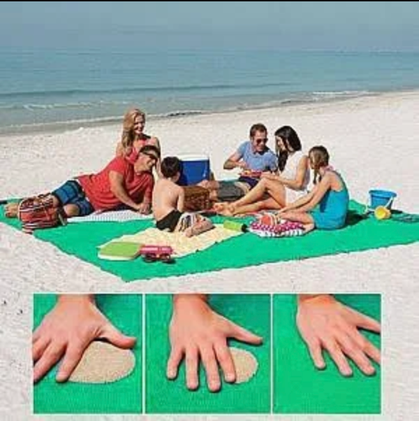 XXL Sandfreies Strandtuch | Zandsheet® | 200x200