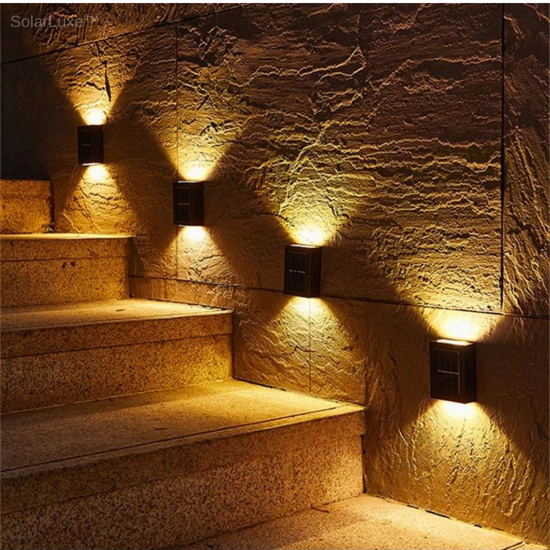 Sandsberg | LED-Solarwandleuchten