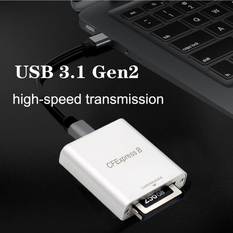 Sandsberg | 10G Hochgeschwindigkeits-USB3.2 Z6/Z7 1DX3 Verkabelung CFEXPRESS Kartenleser mit A-C-Leitung