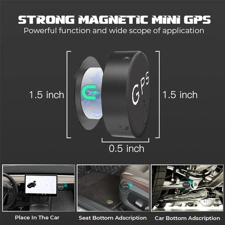 MicroMag Tracker | Mini magnetischer GPS-Tracker