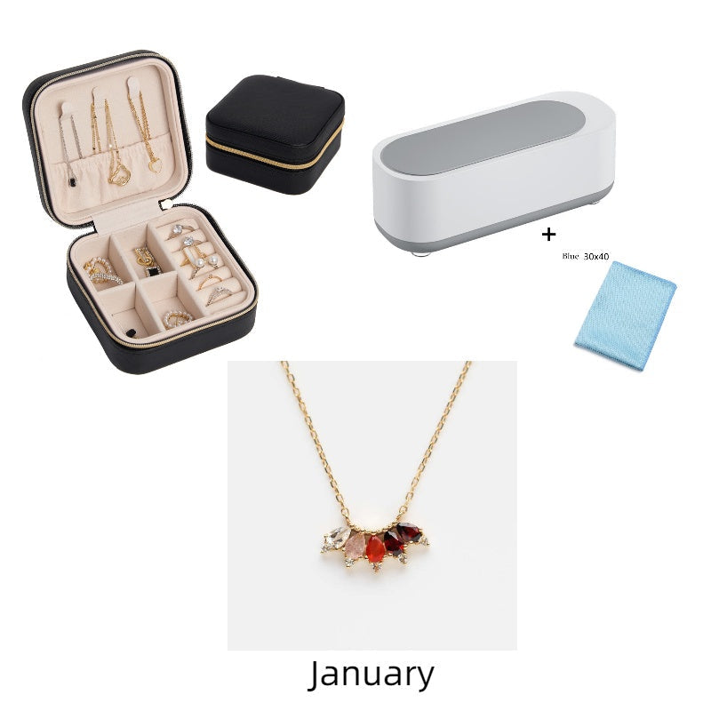 Ultraschallreinigungsmaschine Hochfrequenzvibrationswaschreiniger Schmuck Brillen Uhren Ringe Prothesenreiniger