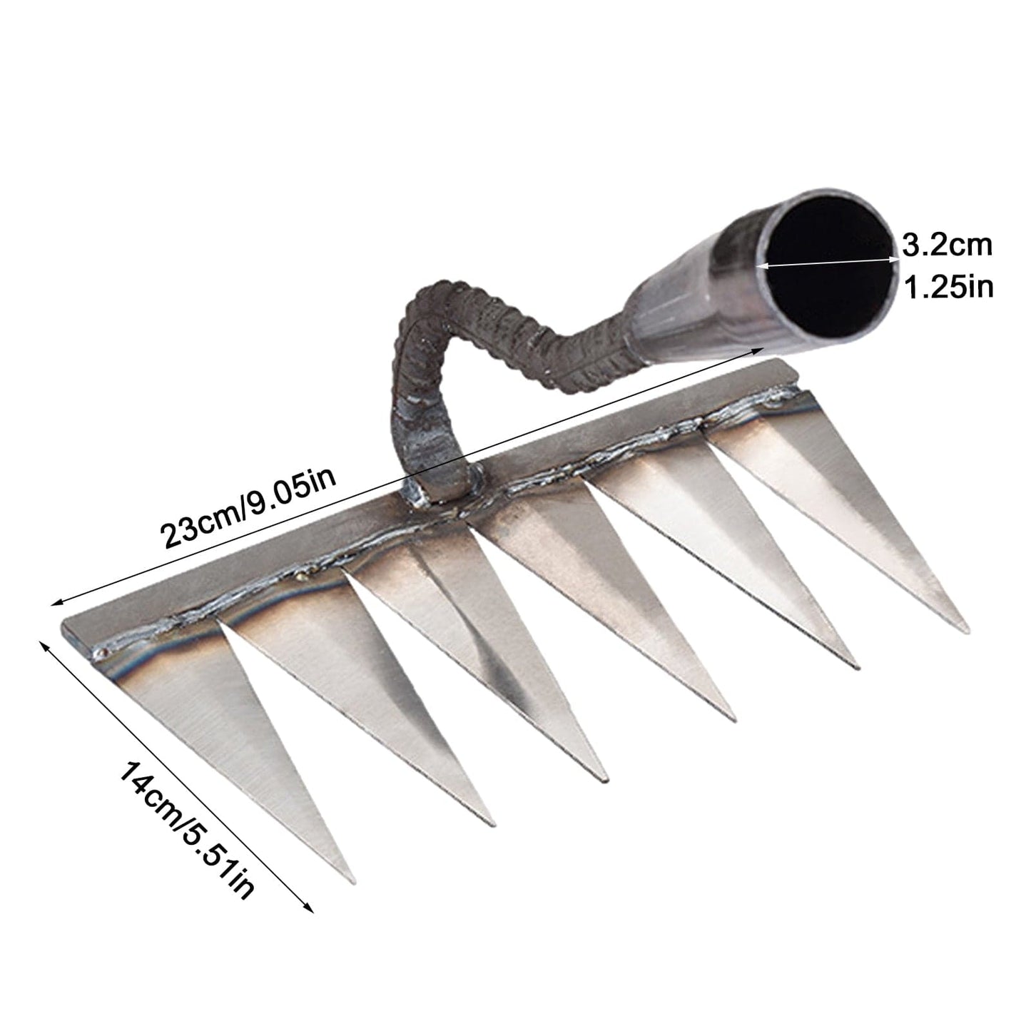 Unkrautrechen - Einfache Unkrautentfernung