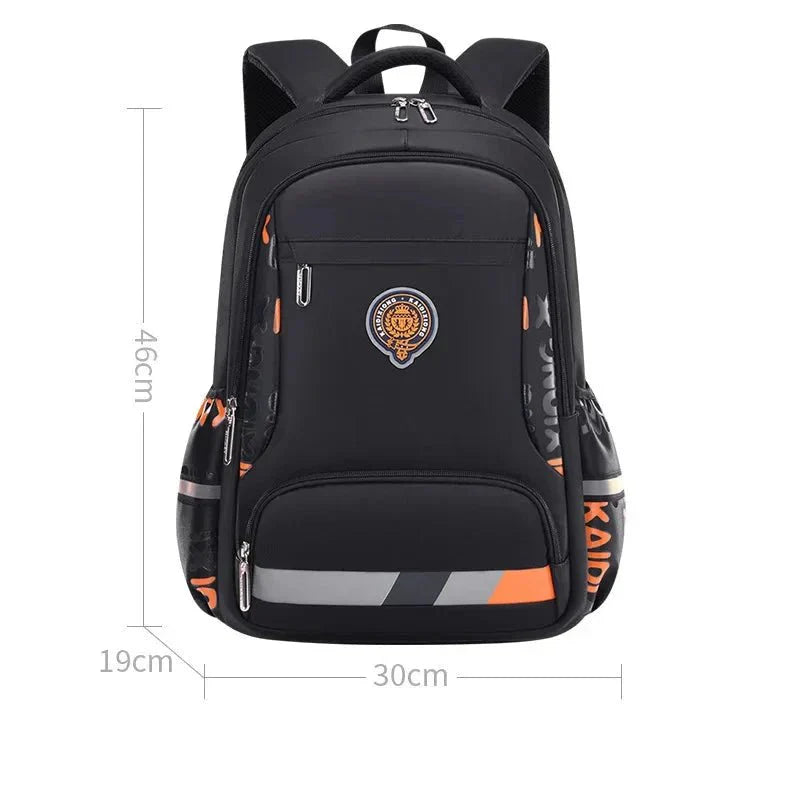 Orthopädischer wasserdichter Schulrucksack für Jungen