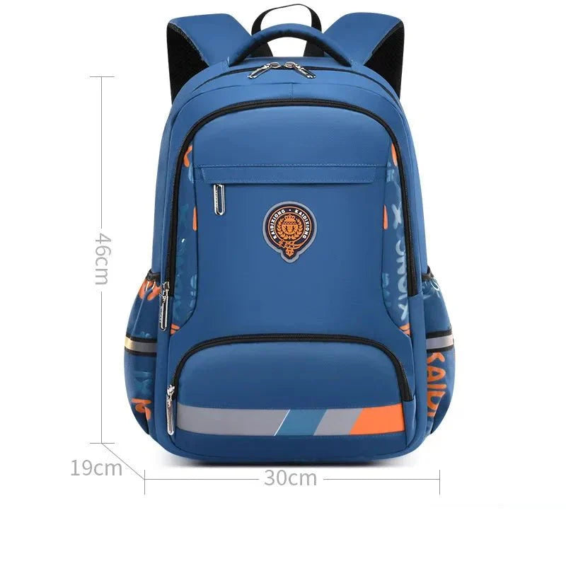 Orthopädischer wasserdichter Schulrucksack für Jungen