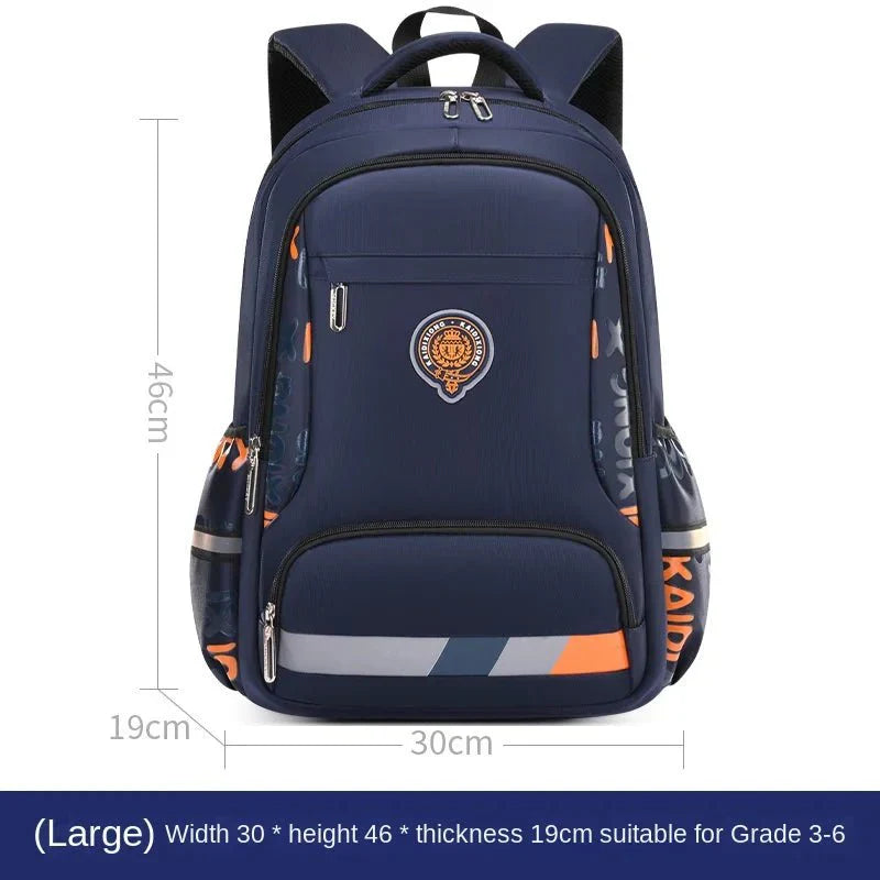Orthopädischer wasserdichter Schulrucksack für Jungen