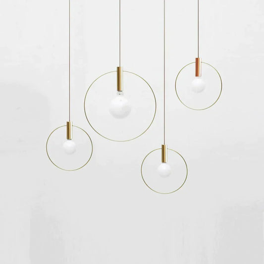 Nordic Ring-Pendelleuchte – modernes Industriedesign
