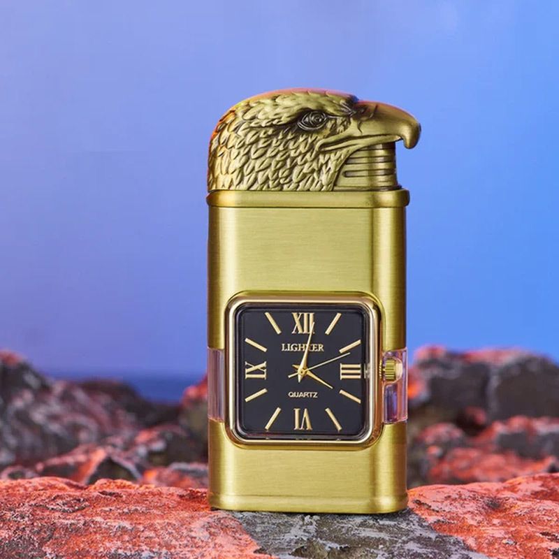 Sandsberg Vintage Uhr Bezel Jetflamme Taschenfeuerzeug