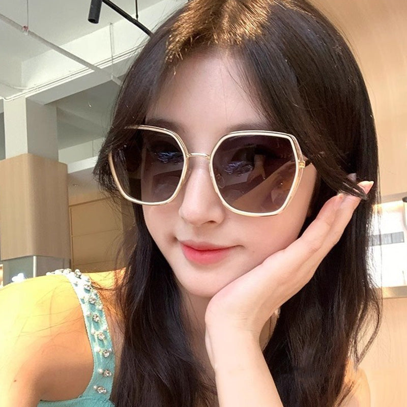 Sandsberg-Schutz dünne polarisierte Sonnenbrille mit großem Rahmen