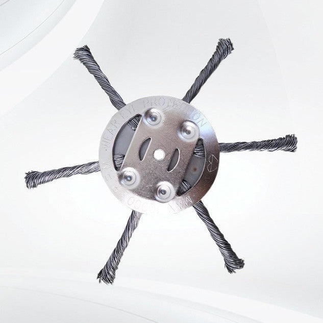 Grasschneidekopf aus Stahldraht