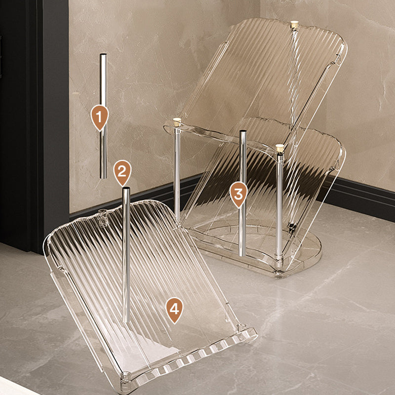 Luxe Transparente Robuste Mehrschichtige Schuhregal für den Hausgebrauch