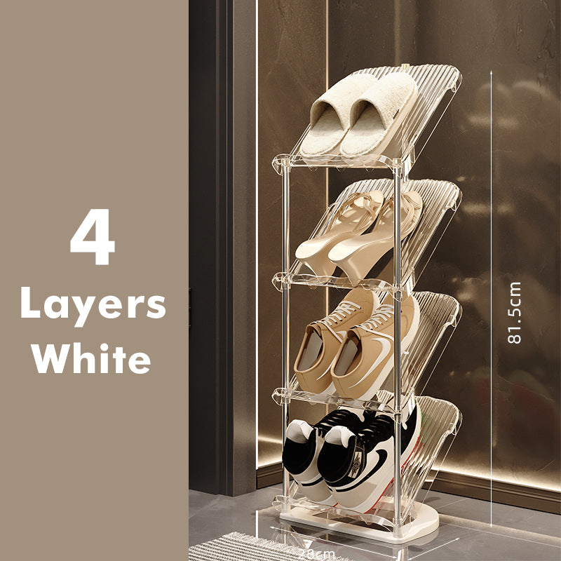 Luxe Transparente Robuste Mehrschichtige Schuhregal für den Hausgebrauch
