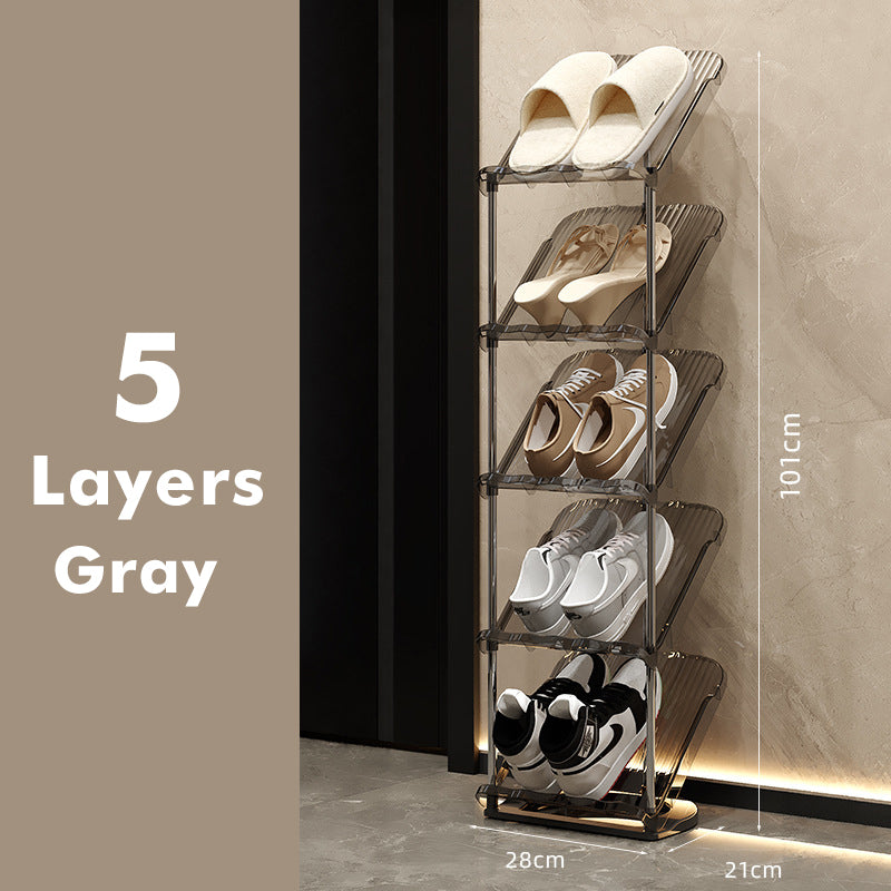 Luxe Transparente Robuste Mehrschichtige Schuhregal für den Hausgebrauch