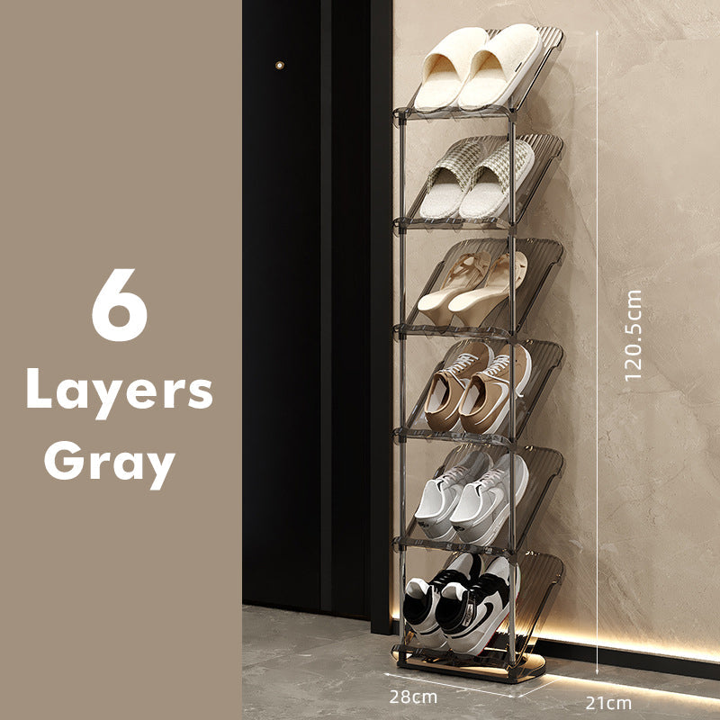 Luxe Transparente Robuste Mehrschichtige Schuhregal für den Hausgebrauch