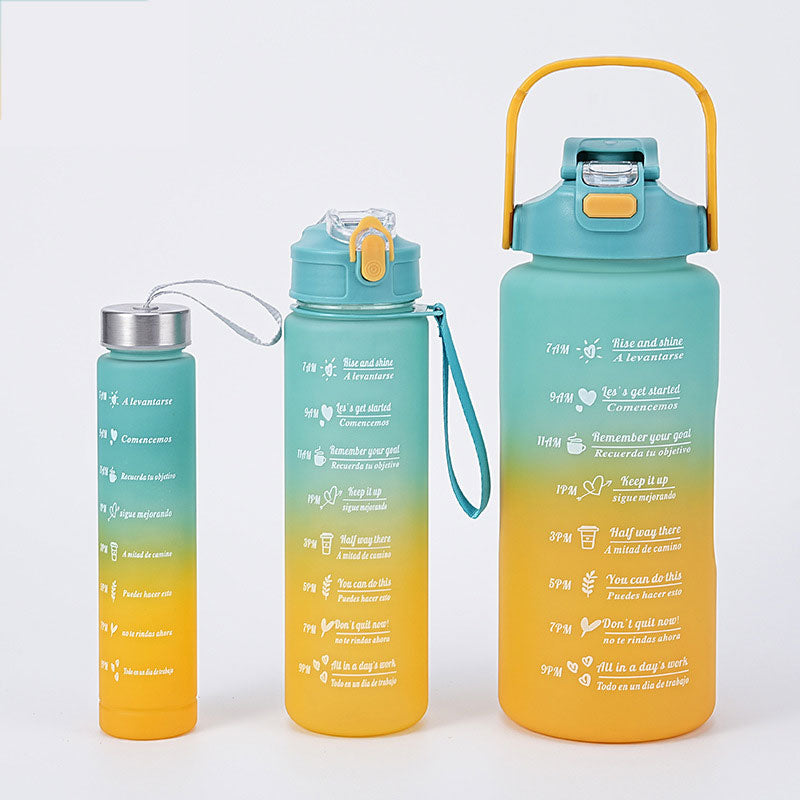3-IN-1 Motivations-Wasserflasche