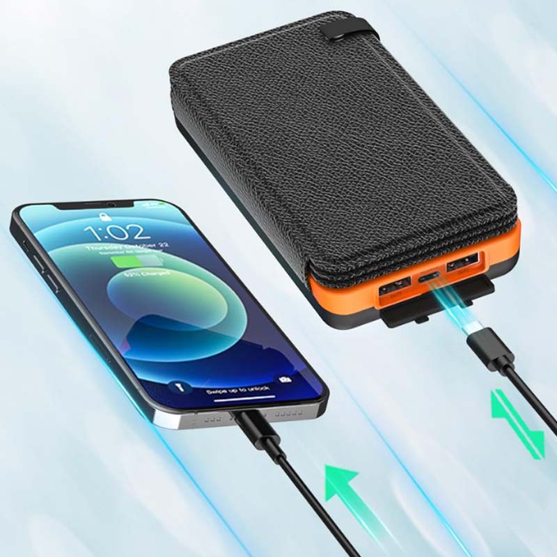 25000mAh Hohe Kapazität Solar Powerbank - Schnellladung