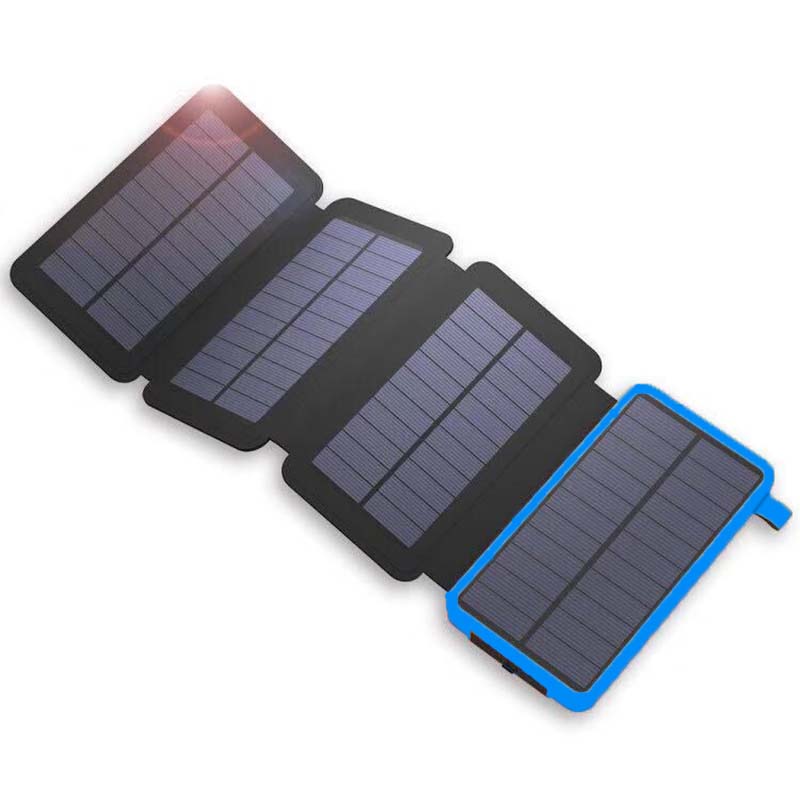 25000mAh Hohe Kapazität Solar Powerbank - Schnellladung