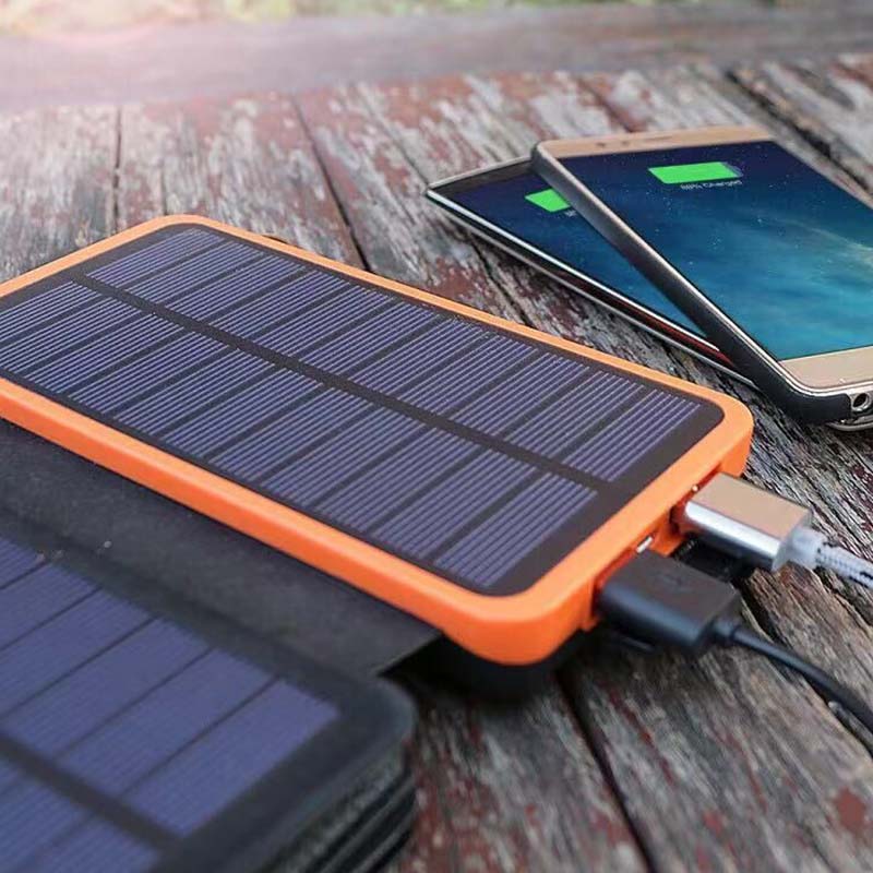 25000mAh Hohe Kapazität Solar Powerbank - Schnellladung