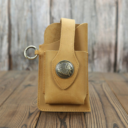 Multifunktionale Leder-Telefonhülle