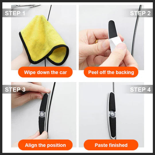 CarGuard Pro | Schützen Sie Ihre Autotüren und halten Sie sie wie neu - 4 Stück