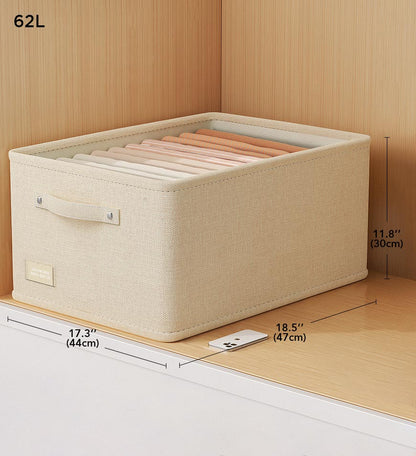 Sandsberg® Große, faltbare Stoffaufbewahrungsbox für Kleidung