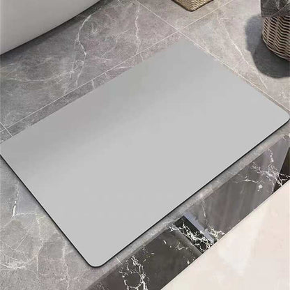 Sandsberg | Einfarbiger Antirutsch-Badewannenteppich Weich Schnell trocknend Waschbare Duschmatte